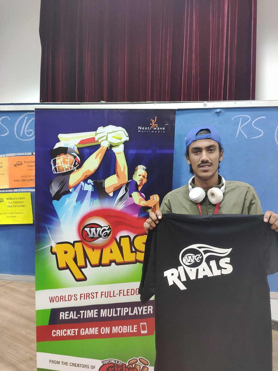 wccrivals's tweet photo. @wccrivals at SRM Milan 
Day 1  
Come . Play. Win exciting merchandises and cash rewards!  🏏🏆 https://t.co/Jd5KQ7NDB4