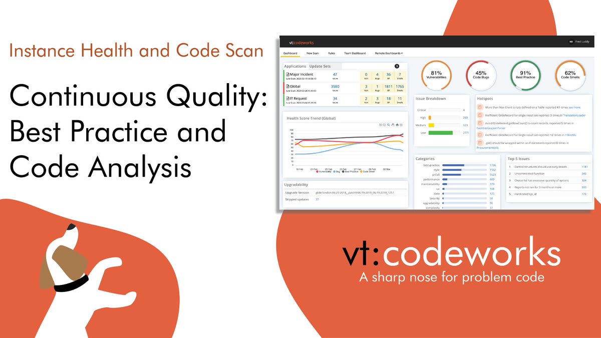 VortoUK's tweet image. vorto.co/codeworks

#ServiceNow #qualitycode