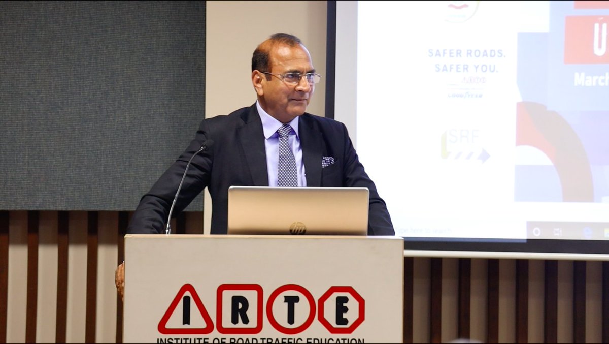 "We are all agents of change, &amp; every small beginning counts. "Mr Manoj Yadava, IPS, DG Police, Haryana, speaking at the concluding session of #DangersinRoadUsage at the IRTE campus. <a href="/HaryanaPolice27/">Haryana Police</a> <a href="/IGtraffic_hry/">ADGP Traffic Haryana</a> <a href="/MORTHRoadSafety/">MORTHRoadSafety</a> <a href="/MORTHIndia/">MORTHINDIA</a> <a href="/BPRDIndia/">Bureau of Police Research & Development</a> <a href="/HMOIndia/">गृहमंत्री कार्यालय, HMO India</a> <a href="/NHAI_Official/">NHAI</a>