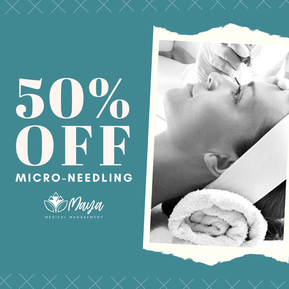 MayaWellness's tweet photo. Who is ready for Spring?! Let's celebrate a bit early with 50% micro-needling! Call today to schedule your appointment! https://t.co/isVuStKfSI