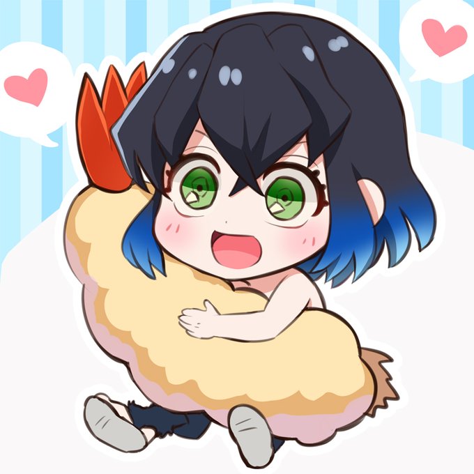 いっせいさんがTwitterに投稿した嘴平伊之助(鬼滅の刃)のイラスト。