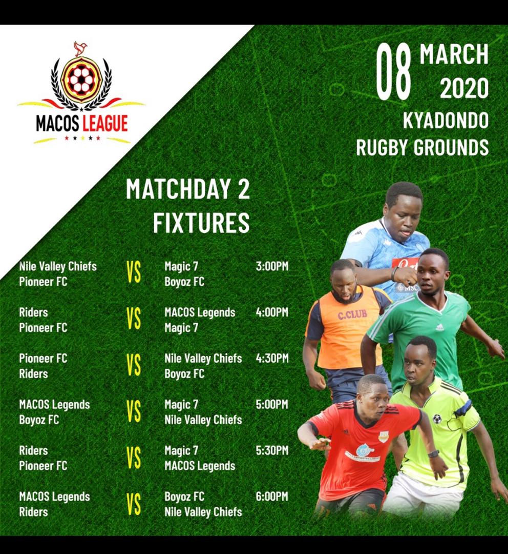 As we celebrate #WomensDay this sunday. Come along with a lady and watch Round 2 of the  #Macosleague It promises to be a cracker with new entrants looking to create a scare....See You There!!!.