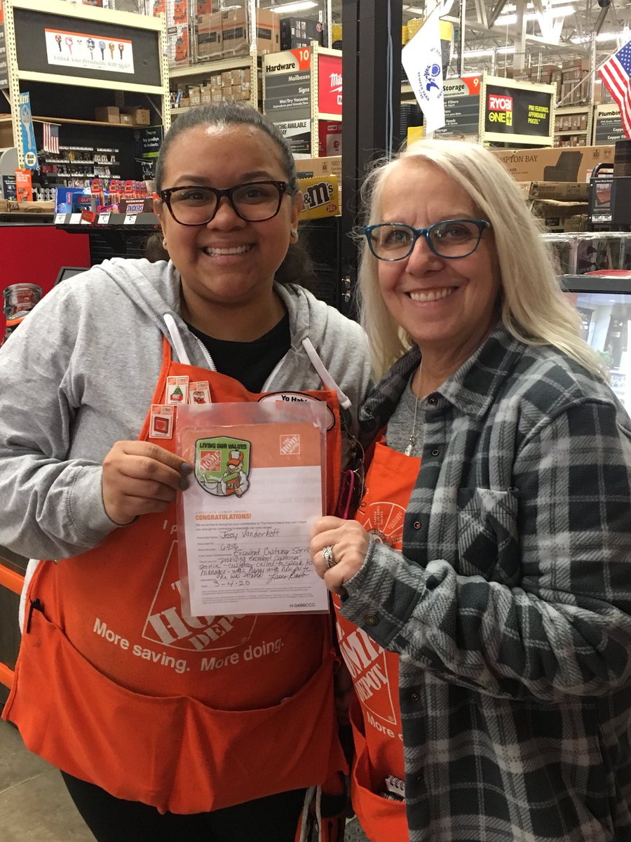 Recognizing another great associate giving excellent customer service. Keep up the good work Jessy!!! <a href="/HomeDepot6956/">Honesdale HomeDepot</a> @megs6956 @anissa_meyers <a href="/GuyRMathews2/">G. R. Mathews</a>