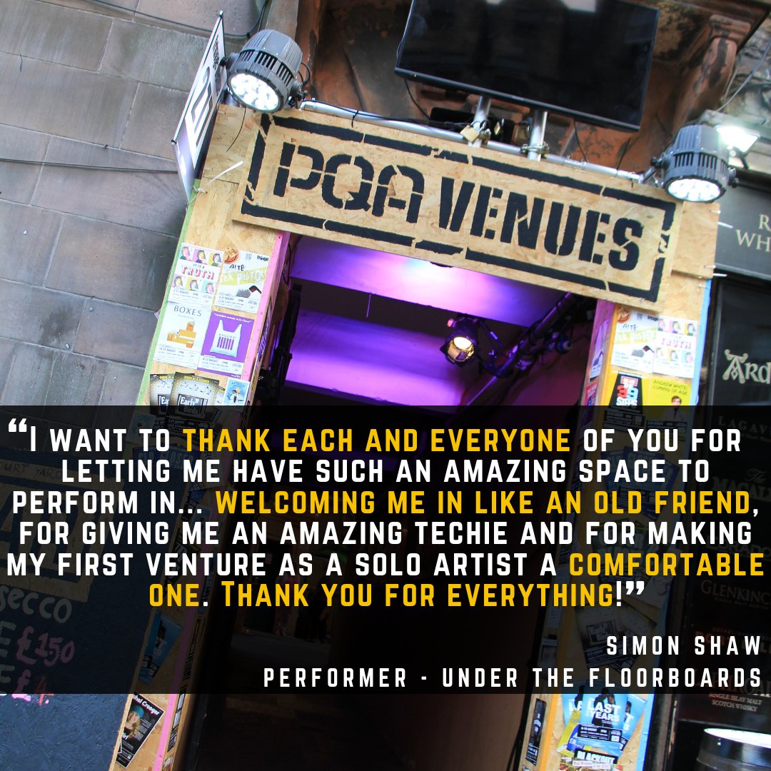 It's #FeedbackFriday! 🎉 Looking for a space to perform at Edinburgh Fringe 2020? Then send us your application today! 👉 bit.ly/2HEnEOP