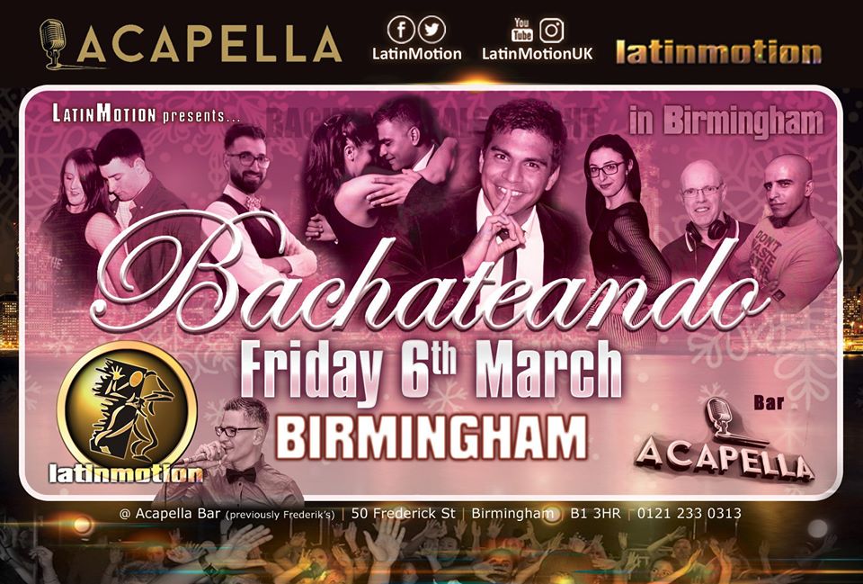 AcapellaJQ's tweet photo. Tonight at Acapella! Doors open at 8pm - classes start at 8:30pm! 💃💃

https://t.co/zzqBGbfm58

#livemusic #birmingham #jewelleryquarter https://t.co/f5nkPp3Lj5