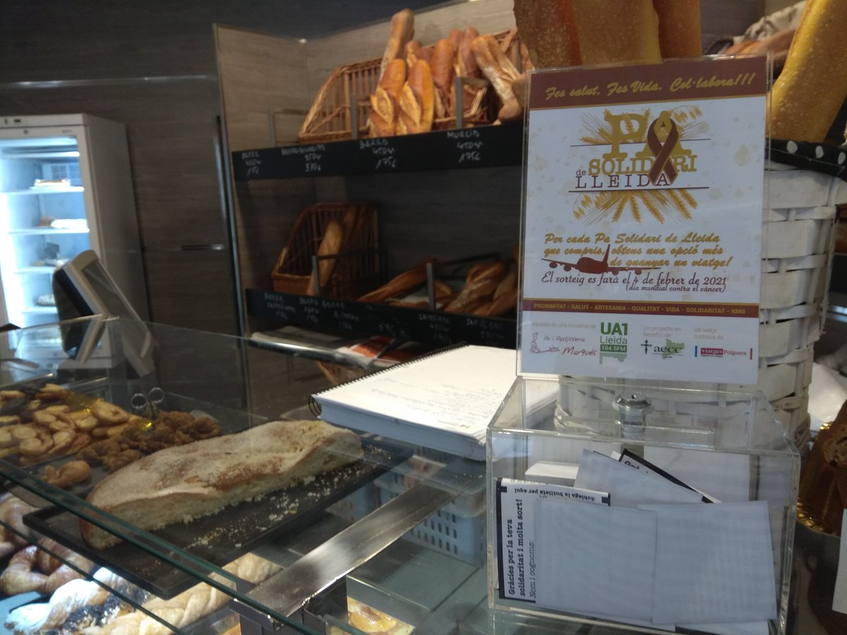 El Pa Solidari de Lleida es podrà comprar aquest cap de setmana a la <a href="/CursaTemplers/">Cursa Templers Plusfresc</a>  ua1.cat/articles/27812…