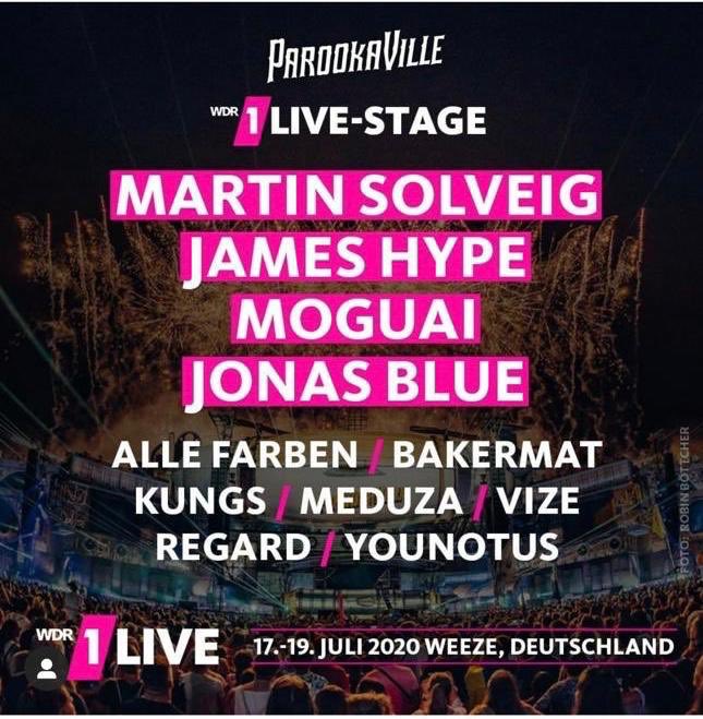 moguai's tweet photo. @PAROOKAVILLE here we come!! 🌴⚡ #PV2020 #Friday Looking forward to see U at #BillsFactory 👊🏻 @1LIVE https://t.co/oJAQ9zbAew