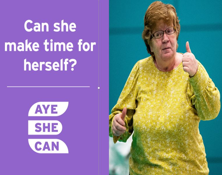 'Aye She Can Do Karate class has mentally & physically helped me; I am able to take part in exercise &  my mind is clear after the session. I would recommend people try it, you have nothing to lose but a lot to gain in the class' Well done June @KugatsuKarate #IWD #AyeSheCan