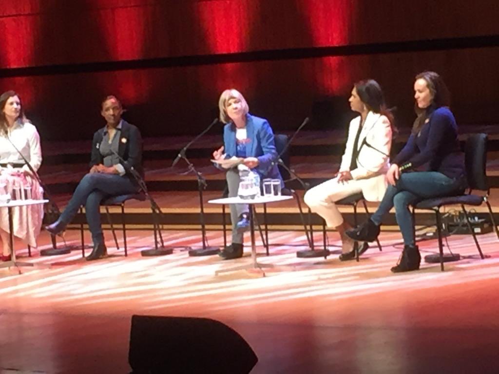artsdevco's tweet photo. This yearโs theme at @WOWisGlobal festival is domestic abuse #everybodysproblem - Jude Kelly is chatting to Suzanne Jacob, Celia Peachey, Naomi Donald, Gina Miller - activists and survivors #BeTheChange https://t.co/7hGk76k0LP