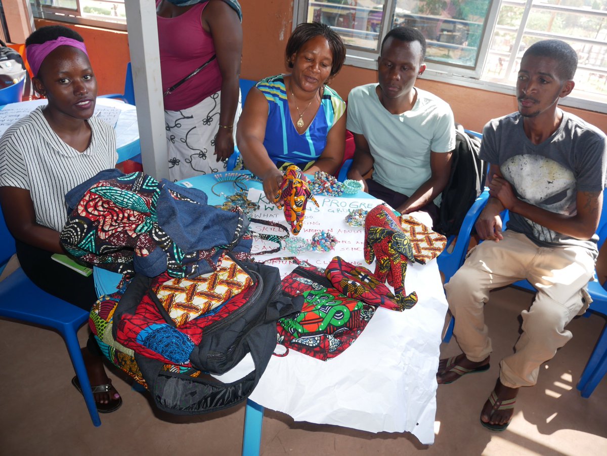 activecitizensu's tweet photo. #ACTIVECITIZENSMODEL: Khana Progressive Women's Group were one of the participants showcasing their #SkillsProject products of craft making. They also offer do community cleaning, skilling women with family affairs, fighting against domestic and gender violence in homes. https://t.co/hADMqii71v