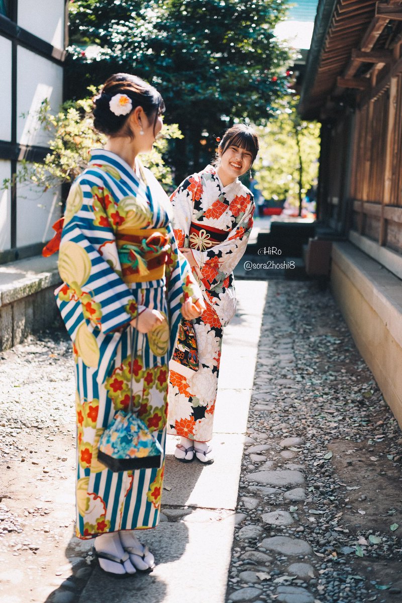 sora2hoshi8's tweet photo. 小江戸川越散策。
＃川越スナップポートレート
＃HASSELBLAD ＃photo
#Hasselblad_diary #photography
＃着物撮影　＃SONY #FolloMe
＃着物　＃和服　#portrait 
#突然ですが撮らせてください
＃川越観光 #A7M3 #FE55 https://t.co/RRJ5XgucbJ