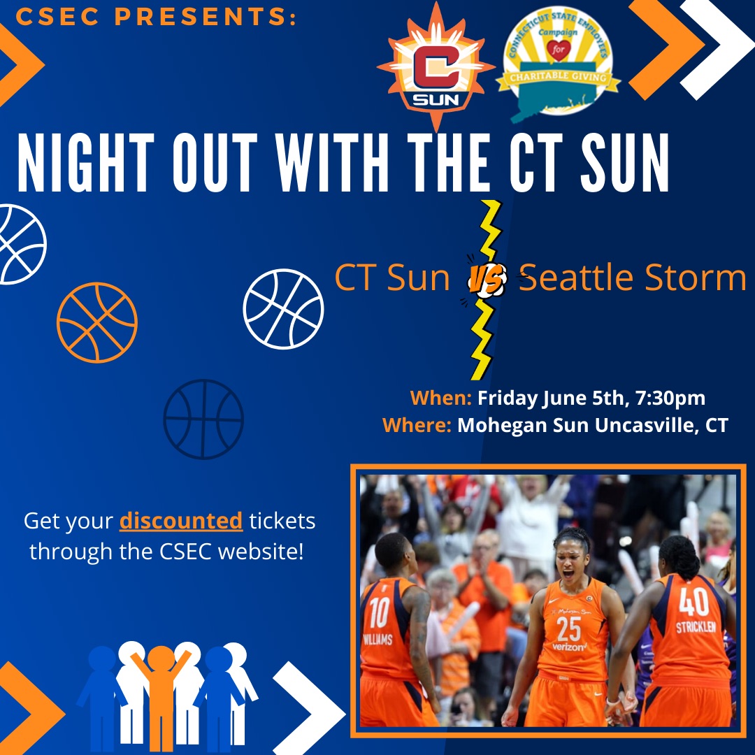 CSEC4CG's tweet photo. CSEC puts the FUN in FUNdraising! Join us at one of our events with your colleagues, family and friends @WolfPackAHL , @GoYardGoats , @ConnecticutSun plus more! DM for your discounted ๐ซ! #CSEC4CG #myCSEC #Connecticut #GiveBack #Donations #Philanthropy #FunTimes #HappyFriday https://t.co/IO04yCAg6d