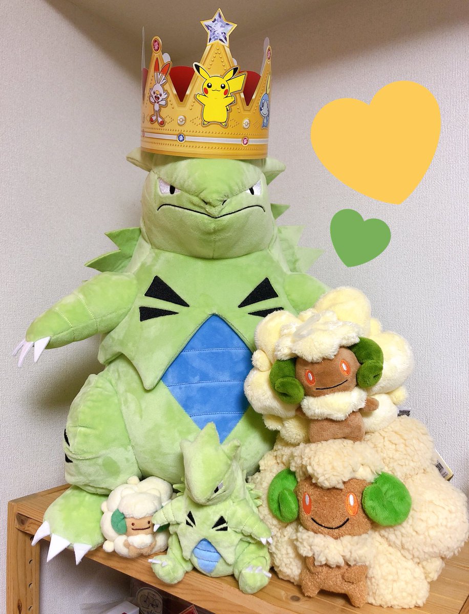 07_ukarice's tweet photo. そして今日は!2推しバンギラスをゲットしてきました〜男前です😆❤️あああ可愛い…大切にします☺️
#ポケモンセンタートウキョーベイ
#BigMore! https://t.co/Z8eCE9oLkH