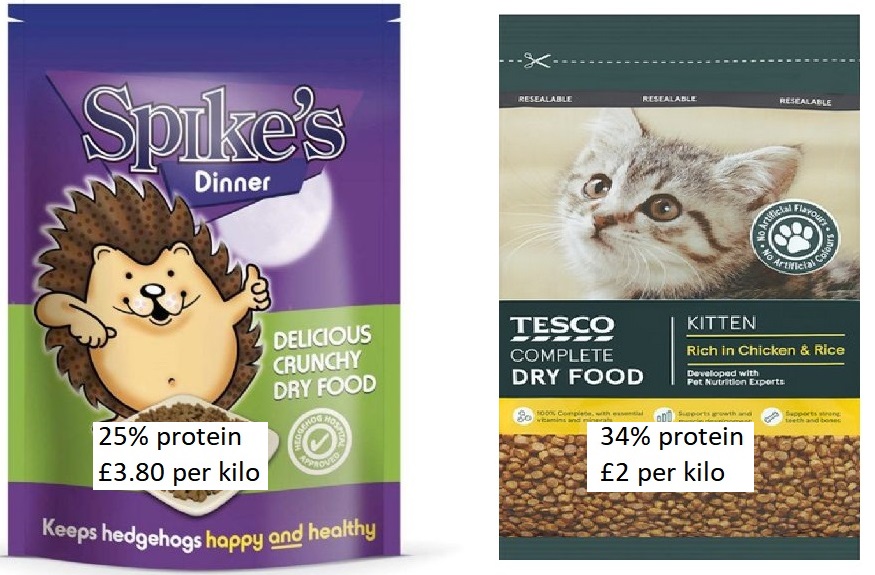 tesco kitten dry food