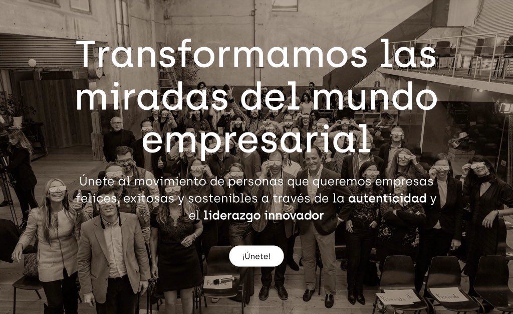 ‼️Únete al movimiento de personas que queremos empresas felices, exitosas y sostenibles a través de la AUTENTICIDAD y el LIDERAZGO innovador‼️🖇 honeststrategy.com 

#PropósitoCentradoenelUsuario #Autenticidad #LiderazgoInnovador