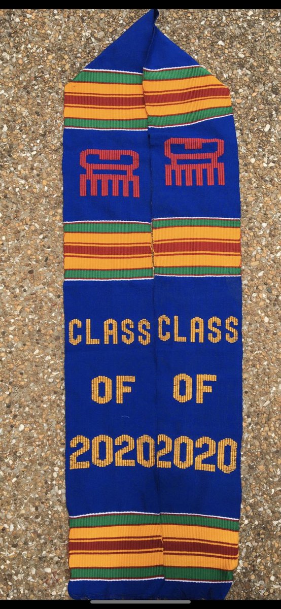 Afri_Kandy's tweet photo. 🇬🇭🇬🇭 in the spirit of independence day, we’ve got our CLASS OF 2020 stoles ready. these are customisable. you can pick the colour, symbol and add your name etc. click the link below! https://t.co/KpO6U3nLbq https://t.co/Cqsrbrq8Zt
