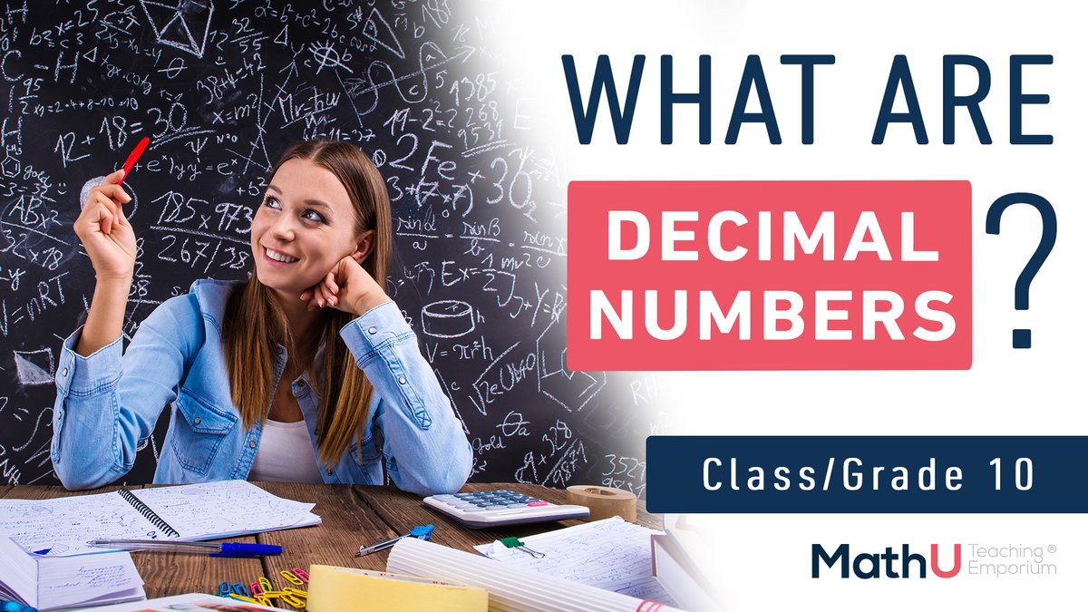 What are DECIMAL NUMBERS? 🎞️ Watch this short YouTube video for a simple explanation!
🔔 Subscribe to our channel &amp; click the notification bell so you won't miss any of our next videos! #MathUte #Education #STEM

youtu.be/wYYbjxYBTT4