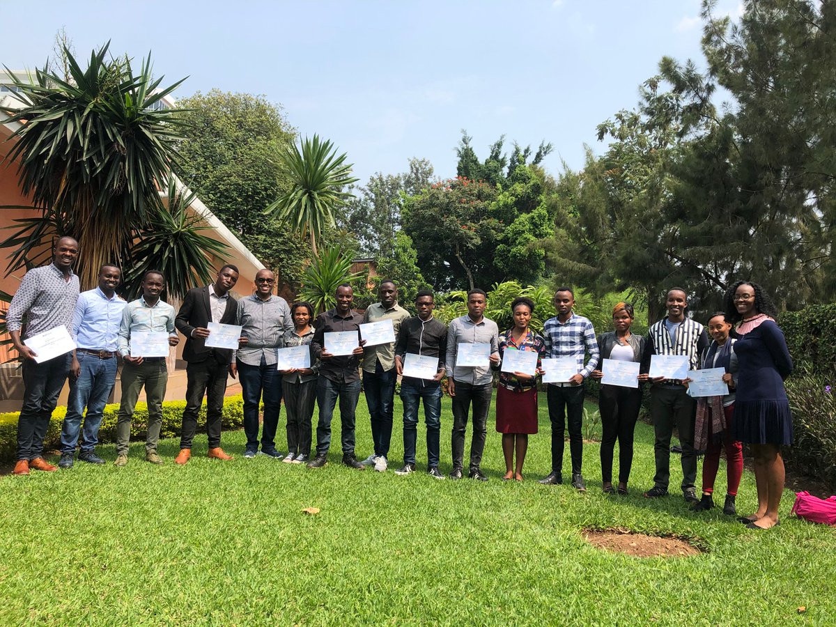 esrirwanda's tweet image. Today students from @Uni_Rwanda  completed a 5-day training at Esri Rwanda&apos;s office on Essential Workflows, Web GIS &amp;amp; ArcGIS Apps for field data collection. @PierrotGatera @babonamarie @makoro_dav @ClaverIrakoze @GeosarR #scienceofwhere #ArcGIStraining #seewhatothercant