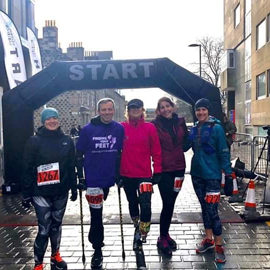 Loving my medal from the #meadowsmarathon, my knee is still feeling it lol