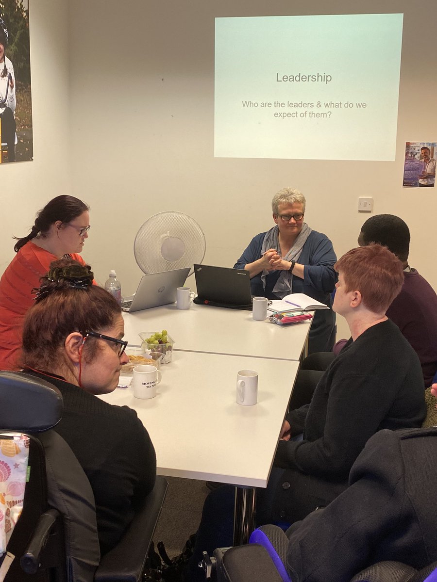 mrscottwatkin's tweet photo. Today Sam Clark has come to talk our associates and eye care champions about leadership @SeeAbility @LearningDisEng @smclrk https://t.co/oVwMuvof5g