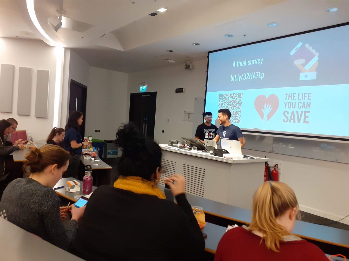 EAsheffield's tweet photo. Another successful Giving Game with Students for Global Health Sheffield. @AgainstMalaria take the win, convincing the audience of the efficacy of their operations over @SavetheChildren https://t.co/81FUiugbtp