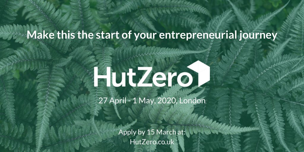We’re looking for individuals who have the drive and passion for creating the next generation of successful #cybersecurity #startups. Sound like you? Check out #HutZero, the 5-day free #bootcamp for budding #entrepreneurs. Applications open until 15 March: hutzero.co.uk