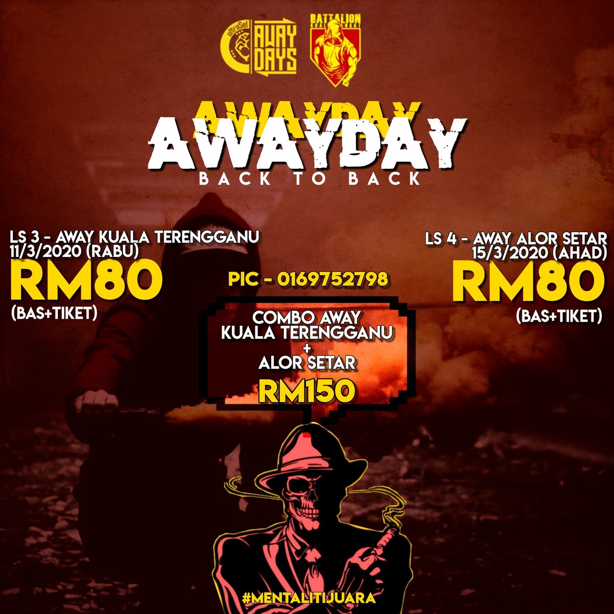 bkualalangat's tweet photo. Selamat malam, anak jajahan kuala langat! Fikir apa lagi tu bossku?
Ni bukan biasa-biasa punya awayday, sekali dua ni .. cepat pergi contact PIC langat dan kita sama-sama bergerak menggila disana !! #3mata!!
#MentalitiJuara https://t.co/CR9y7JzVh9