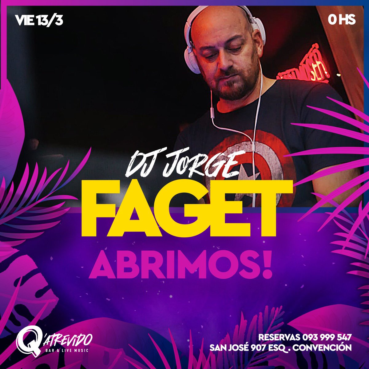 qatrevidobar's tweet photo. Ya entramos en la cuenta regresiva!!!
#qatrevido https://t.co/bu0gu3FMy7