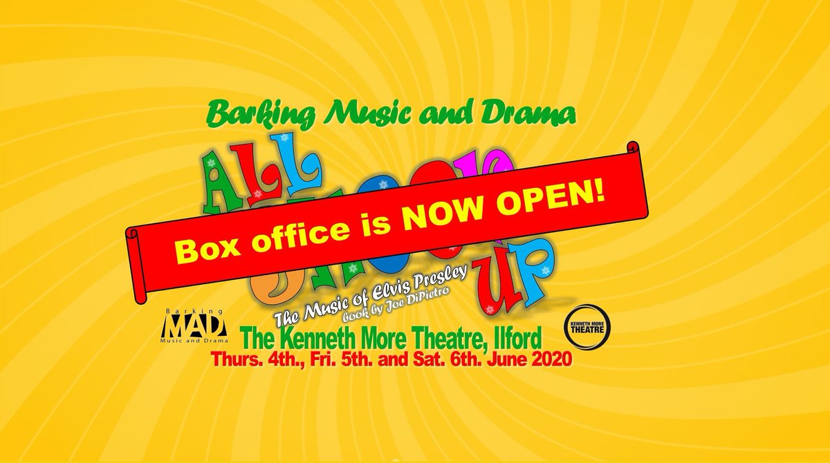 DarylKane's tweet photo. @Barkingamdram All Shook Up ticket Box Office is now OPEN. https://t.co/u63OtqaYRb https://t.co/QdHyeSEbYW