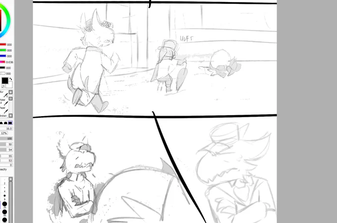 small comic preview ;) #AHatInTime 