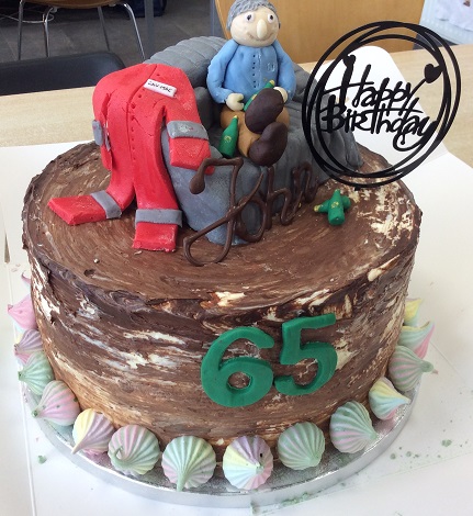 On his 65th birthday and retirement, we would like to thank John Duffy for all of his dedicated and hard work over the years (almost 30!!) and wish him a well earned relaxing and enjoyable retirement. Take care John and call in to see us any time! We will miss you...