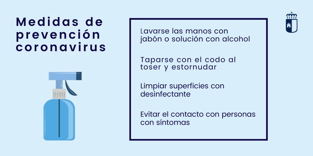 🖐️Lavarse las manos mucho y bien, cuidar la limpieza 💦 de superficies, toser o estornudar sobre el codo o en un pañuelo desechable 🤧 parecen medidas básicas pero son la mejor protección frente al coronavirus.