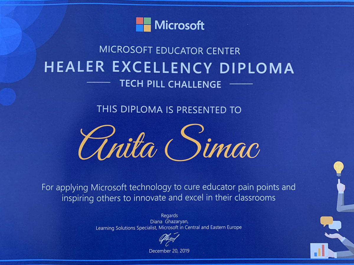 AnitaSimac74's tweet photo. Many thanks to @MicrosoftEDU for my #TechPillChallenge pack which will be used on a daily basis. #lifelonglearning https://t.co/e2lnoxqIPj