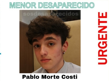 infovillanueva's tweet photo. 🆘 URGENTE 🆘 Se llama Pablo, tiene 16 años y desapareció en #Pozuelo hace más de una semana. Se solicita colaboración ciudadana para dar con su paradero. Pelo y ojos negros, 1,80 de estatura. Cualquier información: 112. 🙏  RT vecinos 🙏 
 https://t.co/ZGJR8AAKrw https://t.co/8ySMbfgXaq