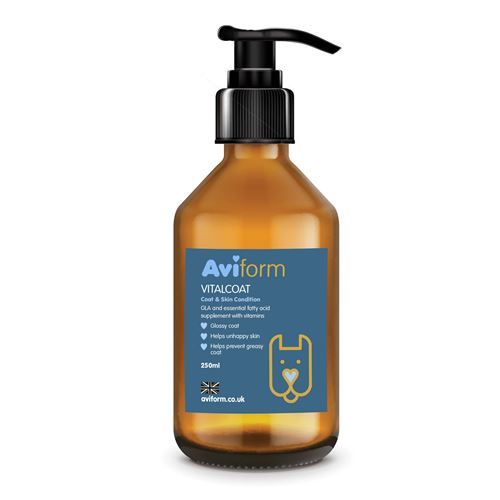 aviform's tweet image. buy one get one FREE &amp;amp; 20% off 250ml Vitalcoat!!
A palatable combination of fish and vegetable oils, essential fatty acids, vitamins and evening primrose oil, a rich source of GLA for addition to food. 🤩
 
buff.ly/2zvvsy5