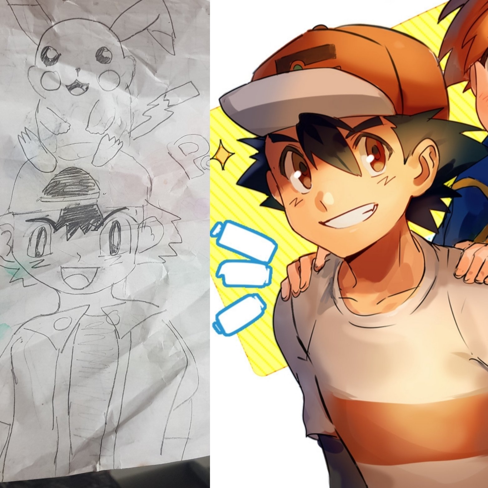 Ash Pokemon Drawing ash-pokemon-drawing