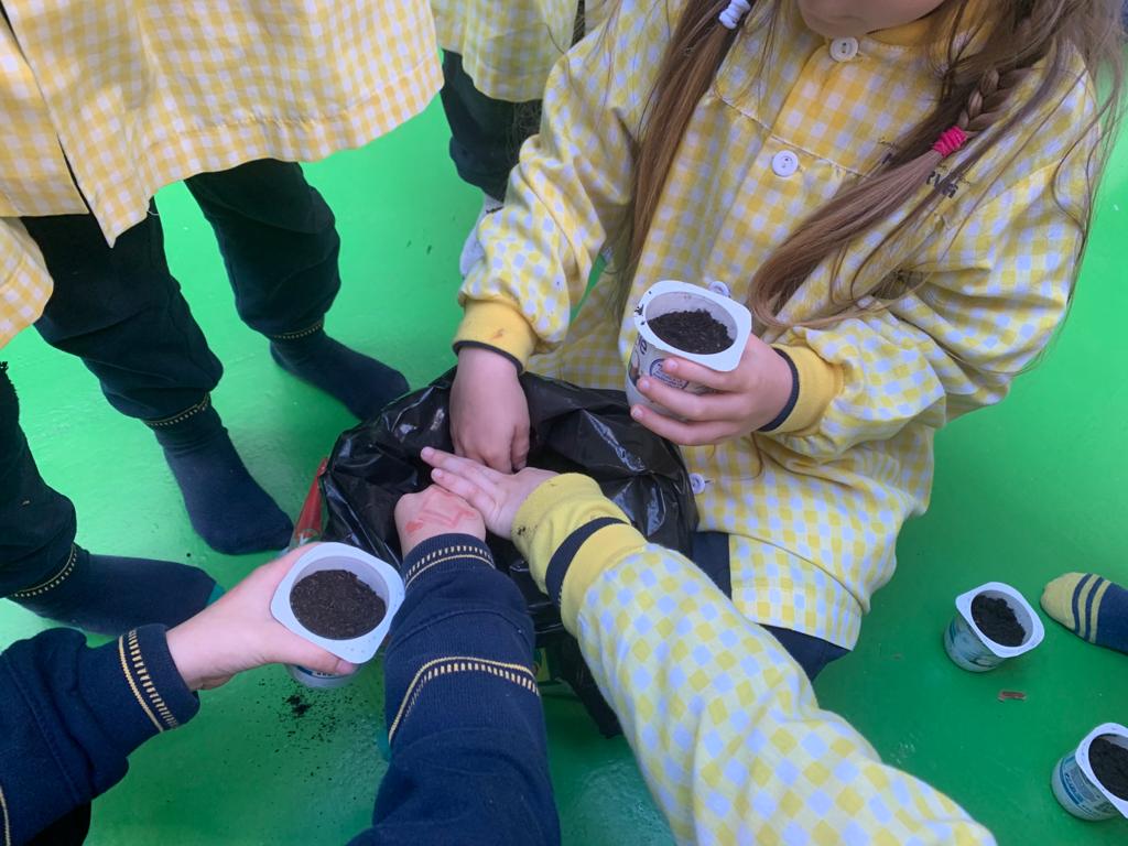 PROYDE_Levante's tweet photo. 👭🌱 SENSIBILITZACIÓ | En @ceiminerva ja estan treballant sobre el Dia de la Dona del pròxim #8M amb tots els alumnes del centre d'educació infantil. #ProtagonistesDelCanvi #AraiSempre #Igualtat #Apoderament #SomPROYDE #SomLaSalle https://t.co/bd1gg6FHZt