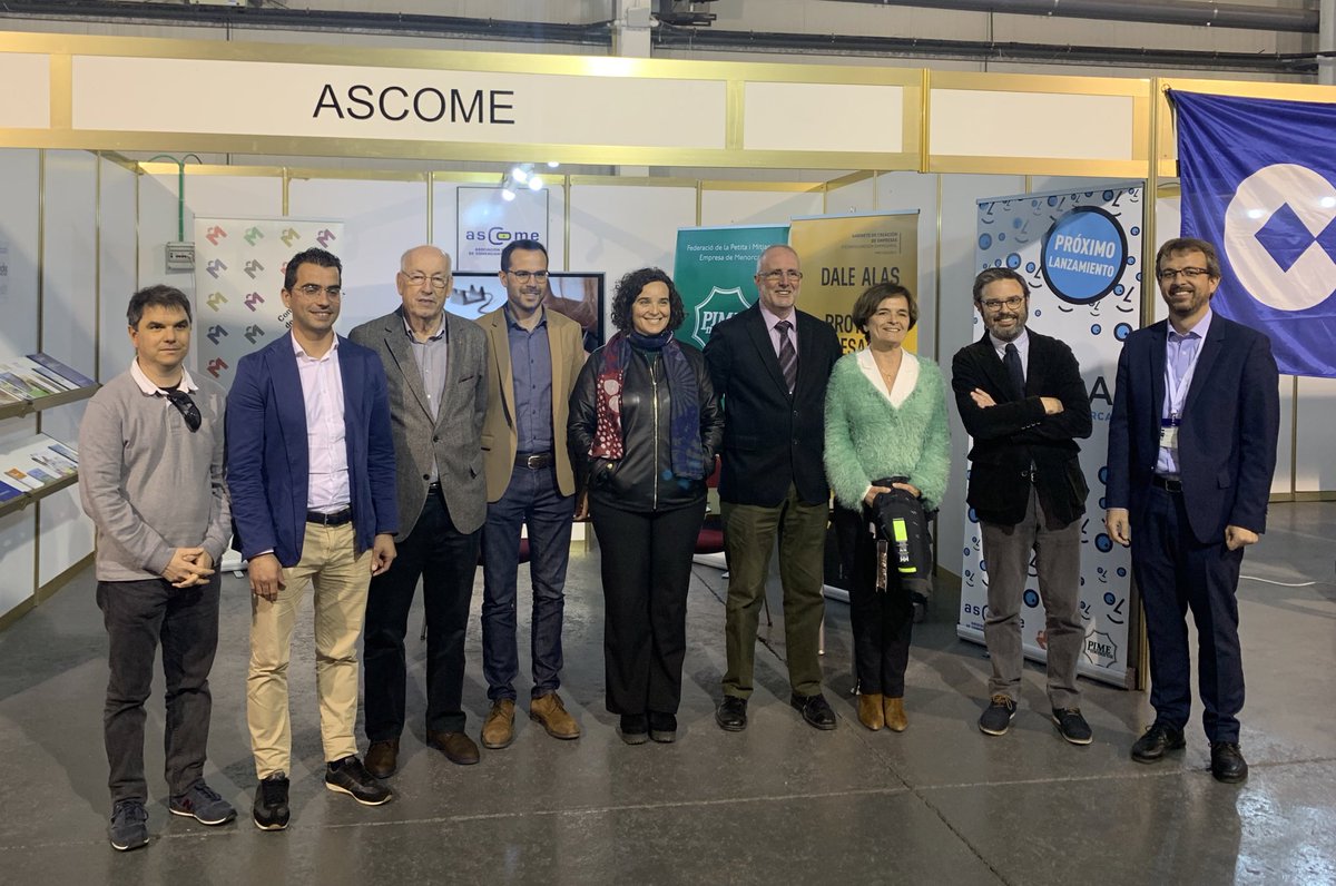 adr_balears's tweet photo. El DG Comerç de @Vicepres_GOIB @pinolalda, la gerent #IDI, Mariona Luis, el conseller @ConsellMenorca @miquel_company, el batle @AjuntamentMao @hectorponsriuda, @vcajuso de #ASCOME, i Justo Saura de @pimemenorca han visitat Fira Stocks. https://t.co/wOAJjm5PRC