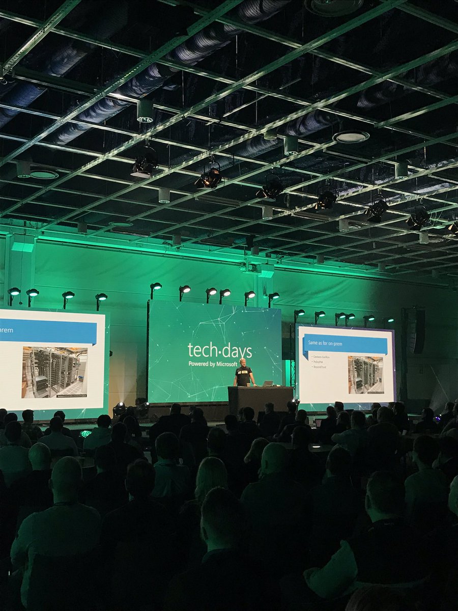 Sami Laiho’s session is 👌 #TDFinland