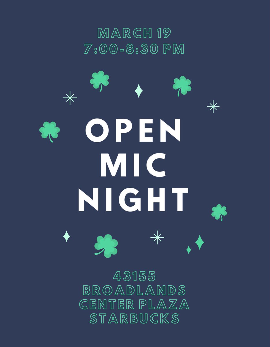 You’re in luck! Our March OMN is coming up!