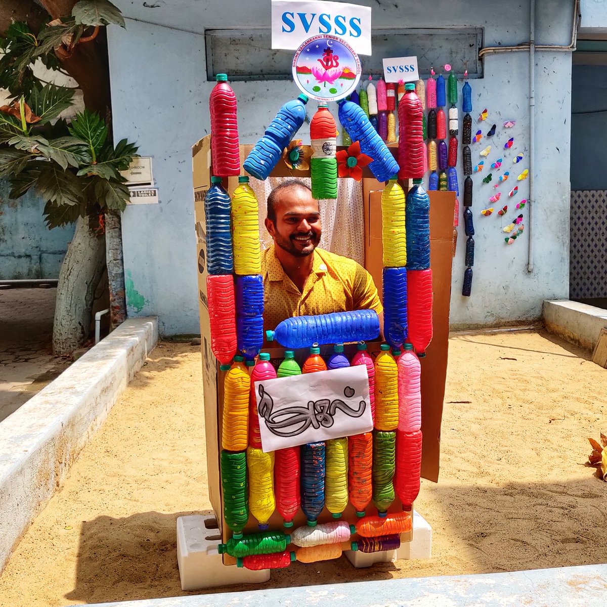 cnpaulpradeep's tweet photo. Had an amazing opportunity to judge nope #learn from these future social entrepreneurs, who exhibited their skills in #TrashChamps event conducted as part of #AgalFoundation course at #ShrineVailankanni school..
#TrashTroopers #CleanEvent #SwachhBarath #LetsTalkTrash
#PaulPradeep https://t.co/L6UQOaY0MH