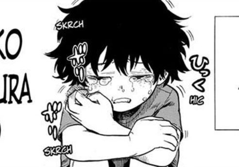 Absolutely love the parallel between young shigaraki and young izuku, just look at them as a child, they look so alike and it really just puts so much emphasis on how either one could’ve ended up like each other because of how similar they are.