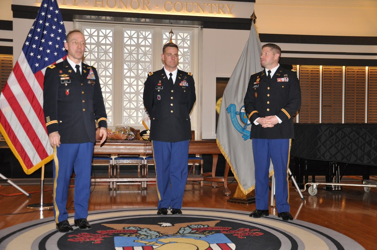 usma_bsl's tweet photo. The Department of Behavioral Science and Leadership has a new field grade officer! LTC Russell Lemler promoted Thomas Terry to the rank of Major. Congratulations MAJ Thomas Terry! #BSL #BuildingStrongerLeaders @WestPoint_USMA @DeanUsma https://t.co/uslKKi5MzU