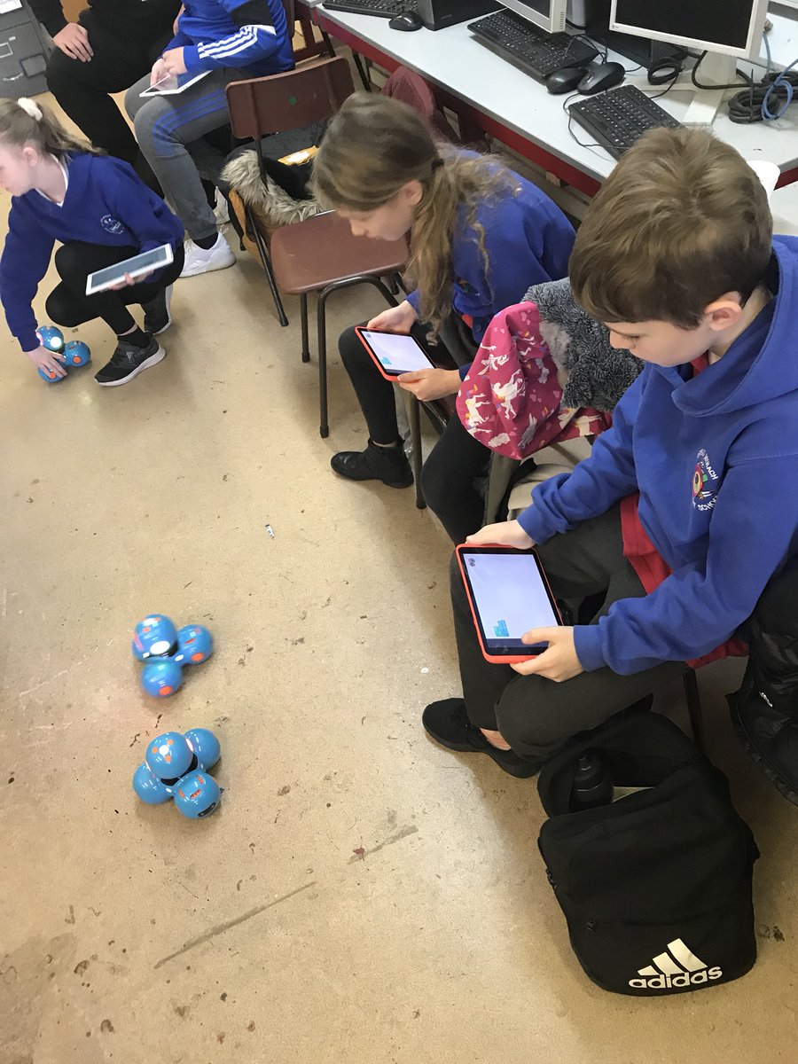 ympsdl's tweet photo. Digital leaders are attending a coding course to learn about our new robot Dash ready to feedback and implement into our classrooms #ympsdigital #DCF https://t.co/sNxR4Ycg7l