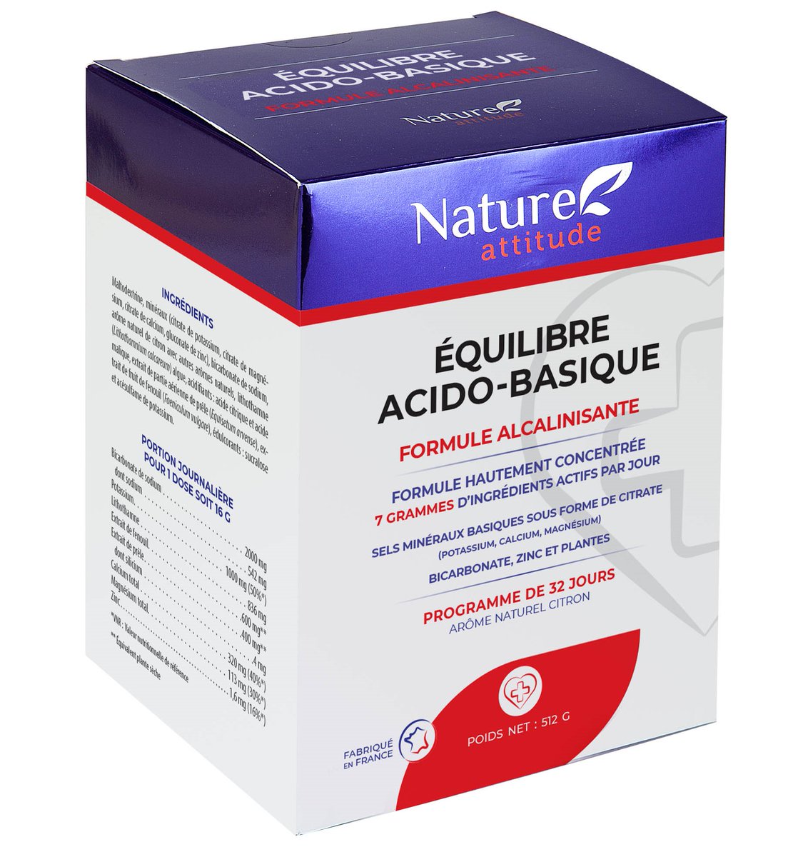 NOUVEAUTE : EQUILIBRE ACIDO-BASIQUE Une formule alcalinisante hautement concentrée spécialement formulée pour pallier aux inconforts digestifs notamment les reflux gastriques natureattitude.fr/equilibre-acid…