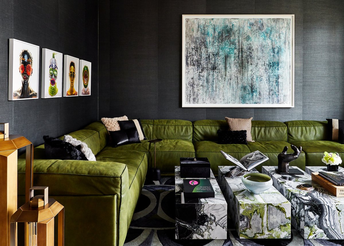TWilliamsPhoto's tweet photo. NoHo Penthouse art filled media room, recently featured in @dwellmagazine| #luxury #interior #interiordesign #architecture #design #photography #art #home #decor #newyork #nyc

Design by @sofiajoelssondesign https://t.co/Fjqbui6hbd