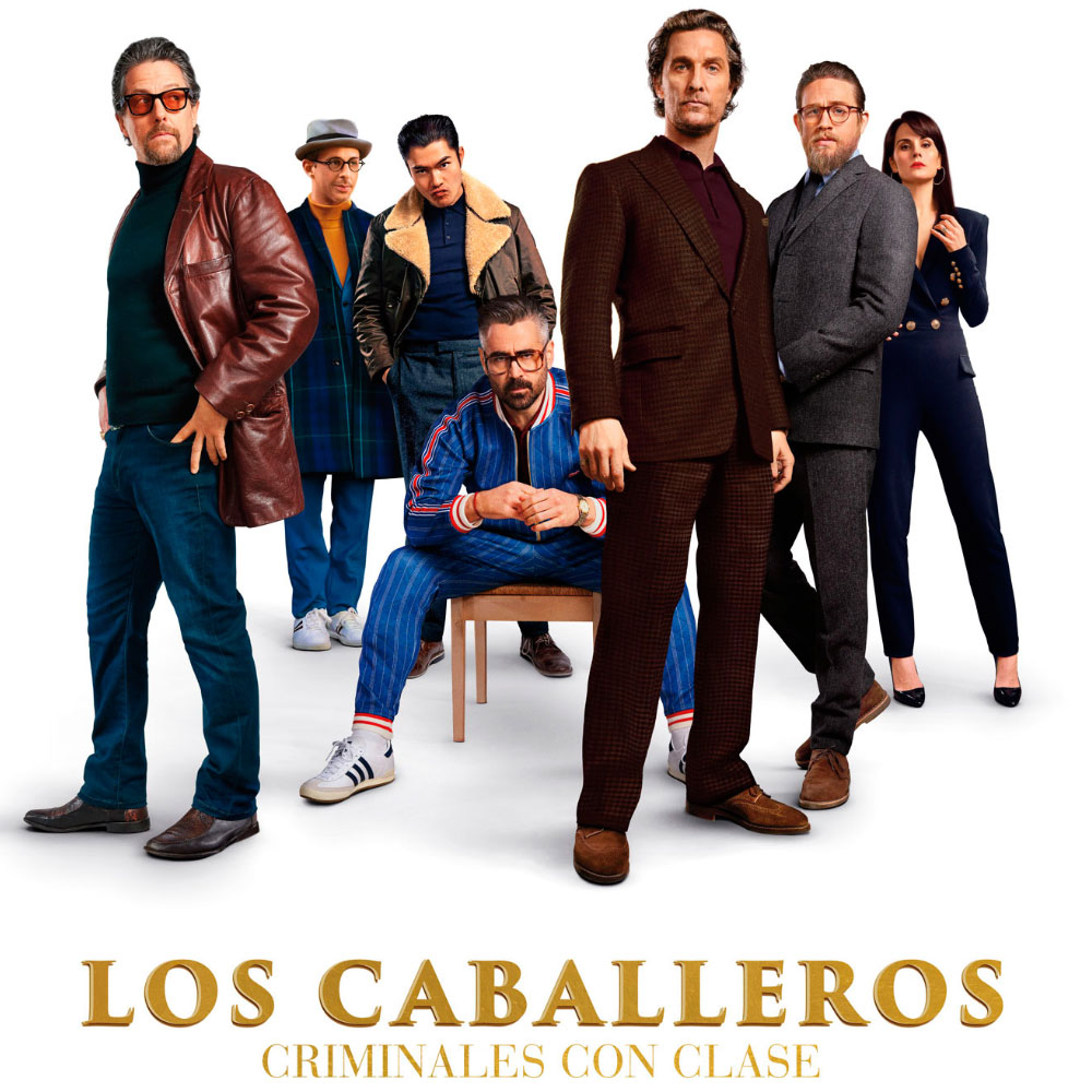 #LosCaballeros #CriminalesConClase, el regreso de #GuyRitchie al cine de gángsters ya está en cartelera. Con #MatthewMcConaughey, #CharlieHunnam, #ColinFarrel y #HughGrant