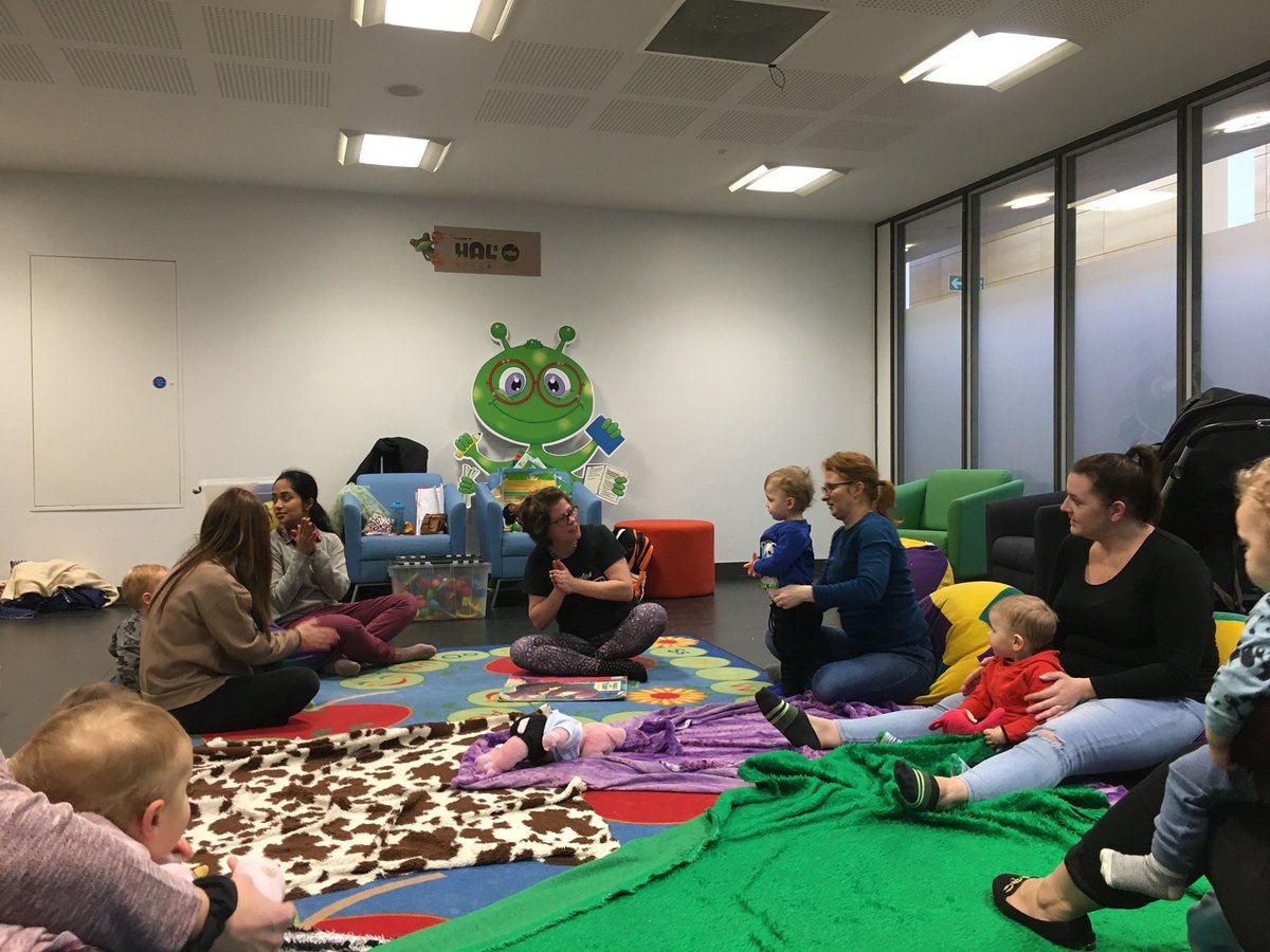 WiganLibraries's tweet photo. Itβs been a busy morning at #WiganLibrary for our @Joxytales Baby Bubbles (10-11am) & Tiger Feet (11am-12pm) sessions! Great to see babies + toddlers having fun in our Play Zone & getting into books from an early age! Drop in, every Friday (first session free then Β£4 per child) https://t.co/U3U071A1aO