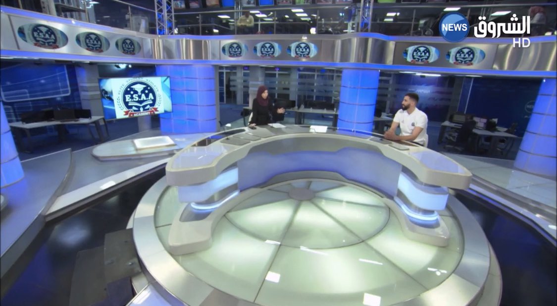 ESA__ACADEMY's tweet photo. We would like to thank Chourouk TV and Amel Bouazza for the opportunity to explain our program to Algeria❗️

https://t.co/j7BU8vz4b9

Hard work, works‼️
The Elite🥇📚🎓

#elitestudent #school #schoolperformance #sports #athlete #mvp #academy #sportsacademy #success https://t.co/f8hEG6HBdX