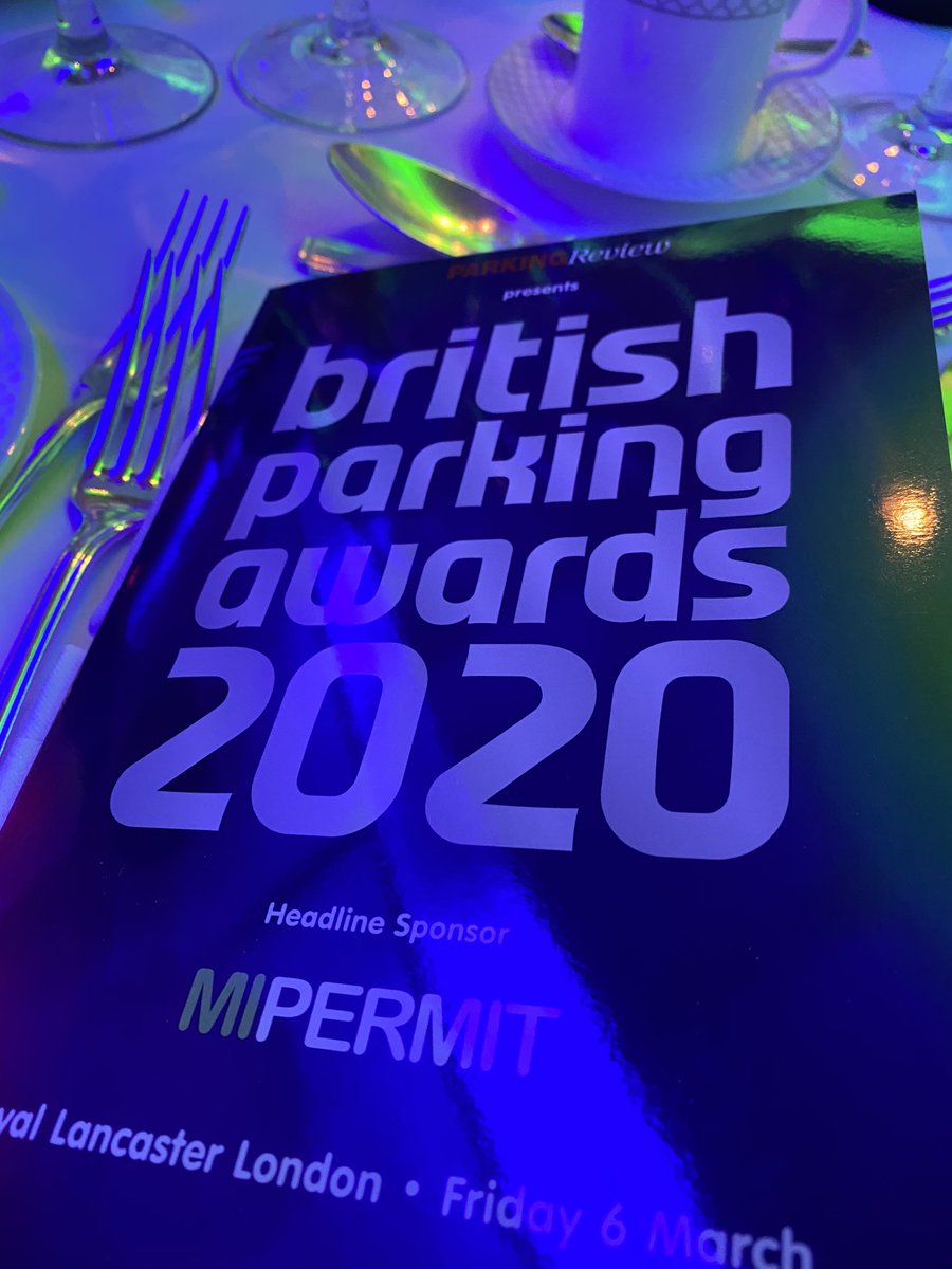 Here we go, good luck to all the finalists #britishparkingawards #inaparc #hectronic #itstimeforsomethingnew